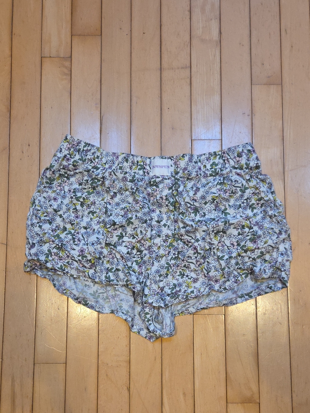 Floral Print Sleep Shorts